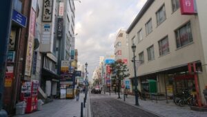 茅ヶ崎市内の街並み