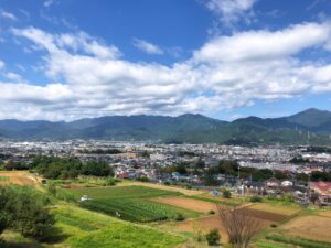秦野市の街並み