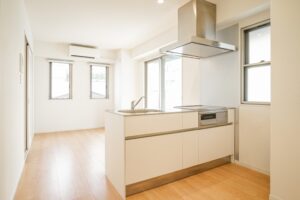 新しいキッチン